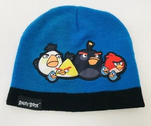 Angry Bird Kid’s Beanie Hat Blue With Black Color Boarder One Size - Picture 1 of 8