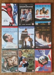 Drama 'Must See' Film DvD Bundle X9 Movies Cert Range PG-15 - Picture 1 of 21