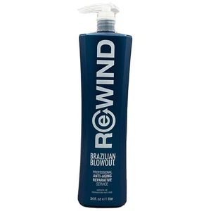 Brazilian Blowout Rewind Anti Aging Reparative Salon Treatment - 34 oz - Picture 1 of 6
