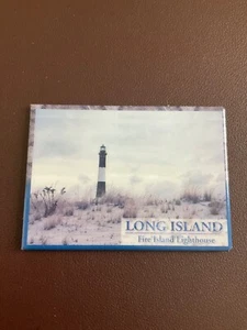 Fire Island Lighthouse, Long Island NY Vintage 2004 Revrigerator Magnet - Picture 1 of 2