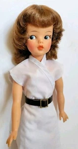 Suede Leather Dark Brown Belt For Ideal Tammy, Barbie Or Other Dolls New - Picture 1 of 3