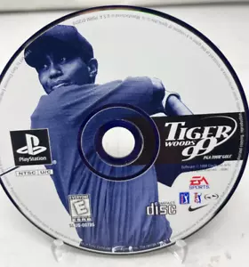 Tiger Woods 99 PGA Tour Golf (Sony PlayStation 1 1998) nur Disc ohne Sendungsverfolgung #E7 - Bild 1 von 3