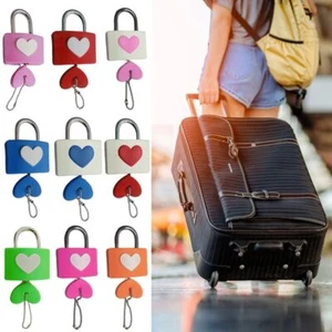 Anti-theft Concentric Lock Heart-shape Luggage Locks Home Decoration - Afbeelding 1 van 17