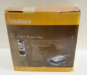 Villaware Model 2160 Uno Panini Grill Press Sandwich Maker Tested! - Picture 1 of 9