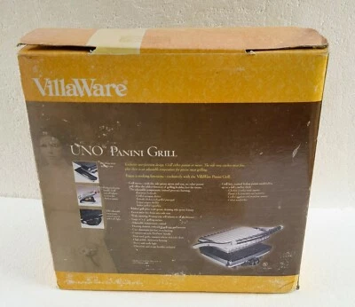 Villaware Model 2160 Uno Panini Grill Press Sandwich Maker Tested! - Image 1 of 4
