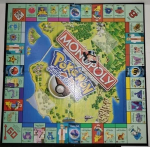 Pokemon Monopoly 1999 Collectors Edition Replacement Game Board Part Only - Picture 1 of 10