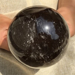 4.77LB Natural Smoky Quartz Ball Quartz Crystal Sphere Reiki Healing XQ1874 - Picture 1 of 11
