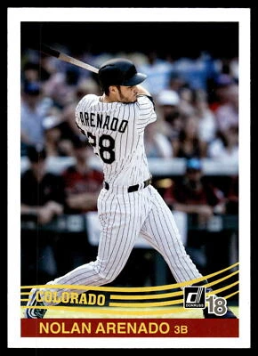 2018 Donruss #236 Nolan Arenado - Image 1 of 2