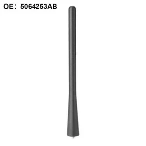 Universal Fitment 7 Short Black Antenna Mast Rod for CHRYSLER OE 05064253AB - Picture 1 of 7