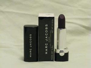 Lápiz labial Marc Jacobs Le Marc Lip Creme 'Blacquer' negro talla completa nuevo en caja - Imagen 1 de 5