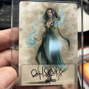 Kryptik Wicked Prophecy Gen-Con/eBay esclusiva Juturna FIRMATA serializzata 26/50 - Foto 1 di 1