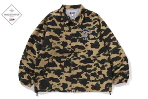 A Bathing Ape Men's Relaxed Fit Coach Jacket 24FW GORE-TEX WIND STOPPER 1ST CAMO - Picture 1 of 14