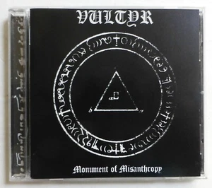 VULTYR Monument of Misanthropy CD thrash/death metal OAKEN SHIELD Near Mint Rp41 - Picture 1 of 2