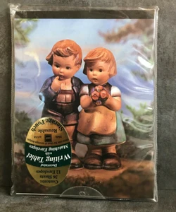 1995 MJ Hummel Briefpapier Schreibblock & Umschläge (12), neu - Bild 1 von 7