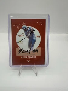 REESE ATWOOD 2025 ONIT Athlete Texas Softball ON CARD Autograph S-1 #31/90 - Bild 1 von 2