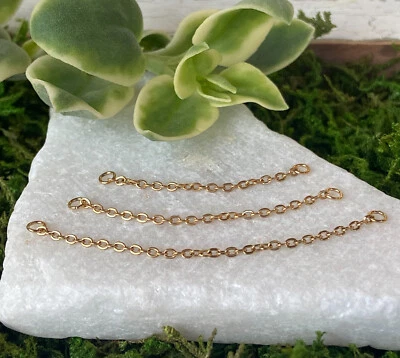 1pc Solid Titanium Connector Chain Nose Ring Bridge Helix Cartilage Connecter - Image 1 of 3