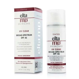 EltaMD UV Clear Facial Sunscreen SPF 46 - For Skin Types Prone To Acne, Rosac... - Picture 1 of 4