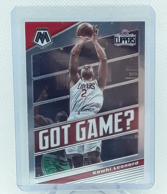Kawhi Leonard 2019-20 Mosaic NBA Basketball - Got Game? - Los Angeles Clippers - Image 1 of 2