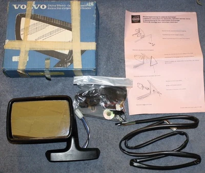Espejo eléctrico original Volvo 140 164 240 242 electrically rear mirror NOS Foto 1 de 4