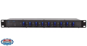 Technical Pro PS9U 1U Rack Mount DJ Pro Audio Power Supply w/USB Charging Por - Picture 1 of 5