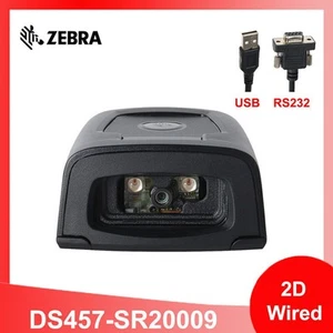 Motorola Zebra DS457-SR20009 Fixed Mount Barcode Scanner With RS232/USB Cable - Picture 1 of 11