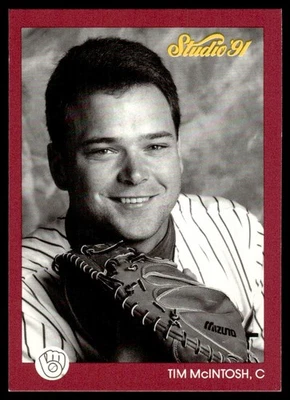 1991 Studio Tim McIntosh Milwaukee Brewers #71 - Image 1 of 2