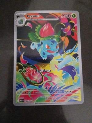 Pokemon Card Ivysaur 134/132 Set Mega Evoluzione ITA Italiano Near Mint - Immagine 1 di 2