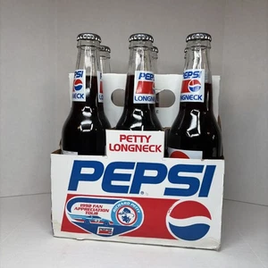 Richard Petty Fan Appreciation Tour Pepsi Longneck 6 Jahreszeiten Flaschen - Bild 1 von 9