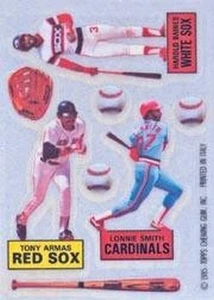 B6722- 1985 Topps Rub Downs Baseball Cards 1-32 -You Pick- 15+ FREE US SHIP - Picture 1 of 8