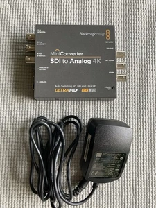 Blackmagic Design Mini Converter SDI to Analog 4K with Power Supply    1G - Picture 1 of 3