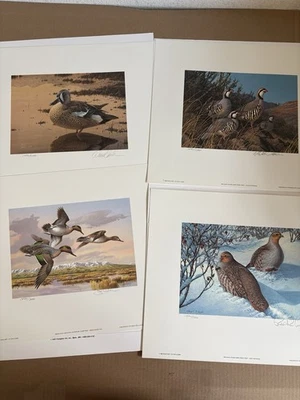 Lot Of 4 1988-90 Idaho Signed #’d Federal Duck Prints & Stamps Daniel Smith - Image 1 of 4