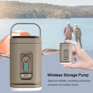 Tragbare Mini-Luftpumpe wiederaufladbar für Luftbett Matratze und Kajak USB NEW - Bild 1 von 14