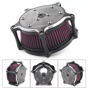 Turbine spike Air Cleaner intake filter For harley Sportster XL1200 XL883 72 48 - Picture 1 of 12
