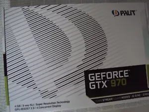 PALIT NVIDIA GeFORCE GTX 970 JETSTREAM 4GB GDDR5 PCI-E DVI 2x mini-DP mini-HDMI - Bild 1 von 6