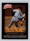 1997-98 Fleer Million Dollar Moments #16 Hideo Nomo Los Angeles Dodgers