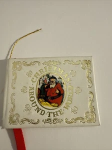 Kurt Adler Book Ornament Christmas Around The World 1979 - Picture 1 of 7