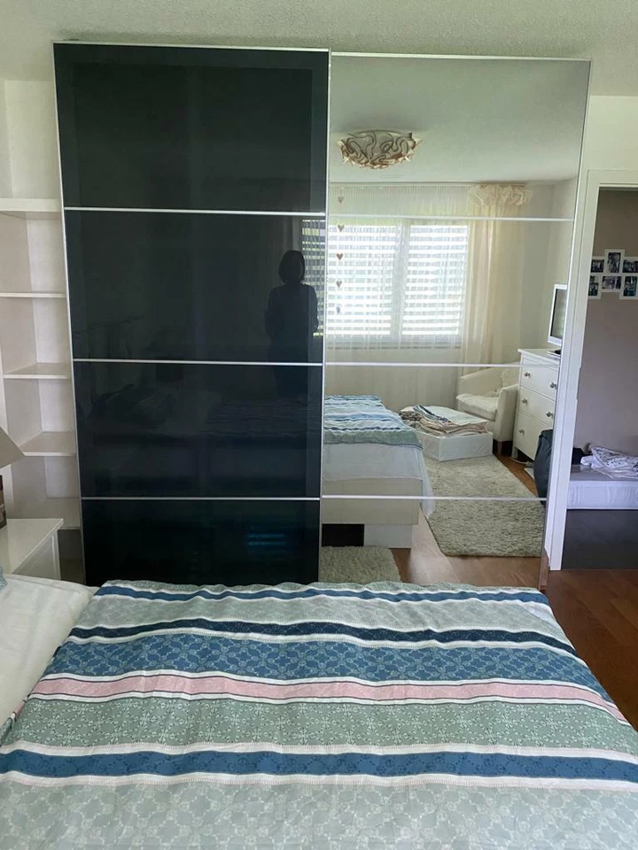 Pax Schrank mit Spiegelschiebetür  - Bild 1 von 2