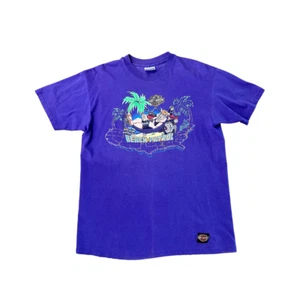 Vintage 1989 Harley Davidson Adventures Of Harley The Hog Beach Patrol T-Shirt - Picture 1 of 5