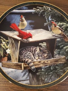 The Bradford Exchange Collector Plate "Cat Nap" by Persis Weirs. 1994 - Picture 1 of 5