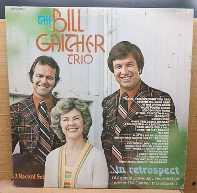 Bill Gaither Trio - In Retrospect - Impact  1975  2 LP Set - Image 1 of 3