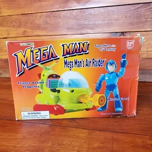 Vintage Mega Man Air Raider Vehicle Playset Bandai Capcom Toys R Us 1995 - Picture 1 of 12