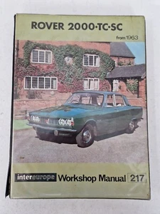 Rover P6 2000 TC SC Intereurope Manual 1963 onwards Tatty Condition - Picture 1 of 22