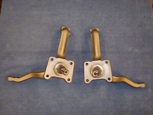 1965 1966 ORIGINAL MUSTANG FALCON V8 DRUM/DISC SPINDLES FACTORY FORGED CORRECT
