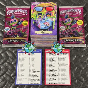 CRANIACS SERIES 2 COMPLETE 100-CARD SET +BOTH WRAPPERS! 2025 garbage pail kids - Picture 1 of 1