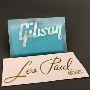Gibson Lespaul Standard Guitar Headstock Logo - Picture 1 of 1
