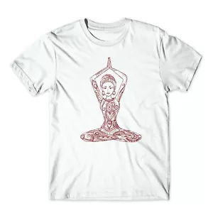 T-Shirt Yoga Pose 100 % weich Baumwolle Premium bequem! - Bild 1 von 2