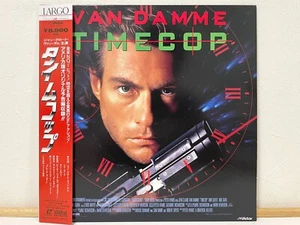 Timecop 1994 Jean-Claude Van Damme Laserdisc LD Japan JVLF-59001 W/ Obi & Insert - Picture 1 of 4