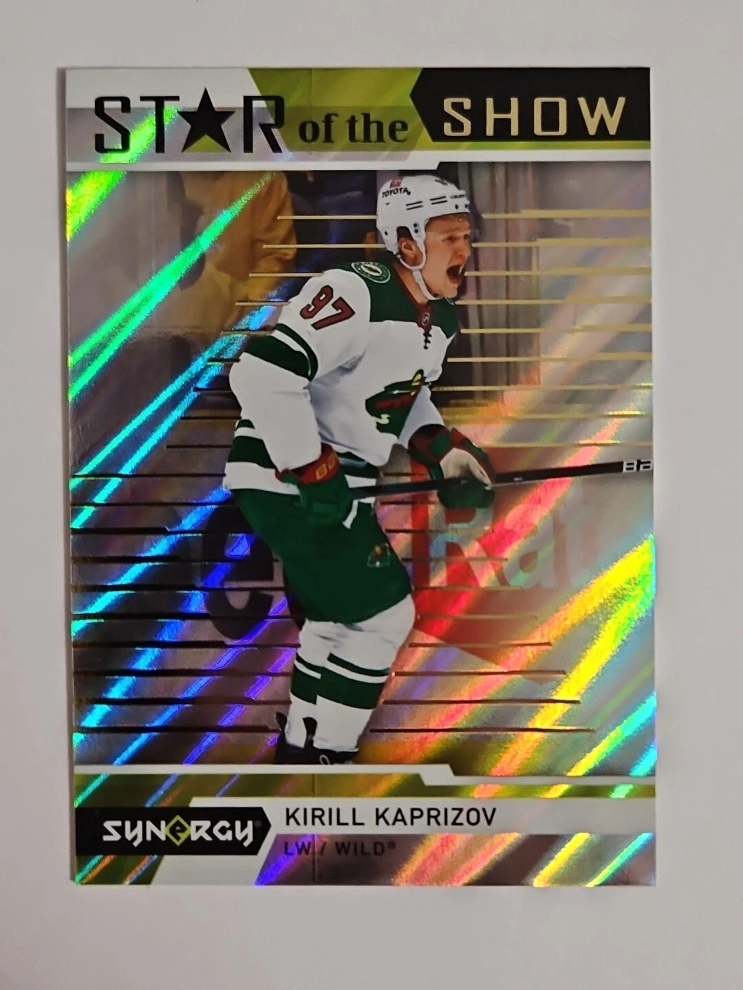 2022-23 Upper Deck Synergy Star of the Show Kirill Kaprizov #SOS-5