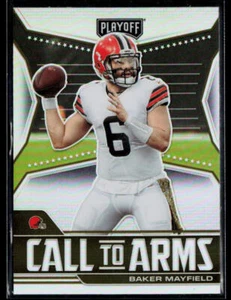 2021 Panini Playoff #CA-BMA Baker Mayfield Call to Arms Silver - Picture 1 of 2