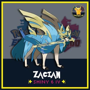 ✨ ZACIAN EVENTO shiny 6 iv ' s ✨ | pokemon 🗡️ espada | escudo 🛡 - Picture 1 of 3